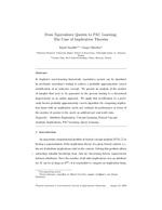 From equivalence queries to PAC learning: The case of implication theories