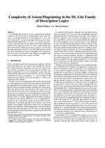 Complexity of Axiom Pinpointing in the DL-Lite Family of Description Logics