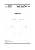 On the Complexity of Axiom Pinpointing in Description Logics