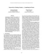Expressivity of Datalog Variants - Completing the Picture