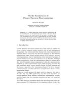 On the Succinctness of Closure Operator Representations