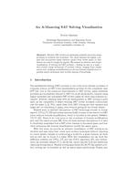 An A-Maze-ing SAT Solving Visualization