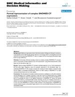 Formal representation of complex SNOMED CT expressions