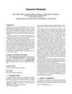 Semantic Wikipedia