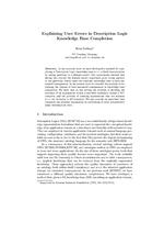 Explaining User Errors in Description Logic Knowledge Base Completion