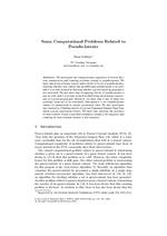 Some Computational Problems Related to Pseudo-intents