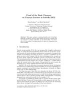 Proof of the Basic Theorem on Concept Lattices in Isabelle/HOL