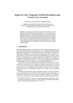 Happy Ever After: Temporally Attributed Description Logics