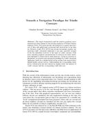 Towards a Navigation Paradigm for Triadic Concepts