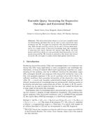 Tractable Query Answering for Expressive Ontologies and Existential Rules