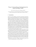 VLog: A Column-Oriented Datalog System for Large Knowledge Graphs
