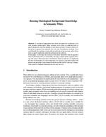 Reusing Ontological Background Knowledge in Semantic Wikis