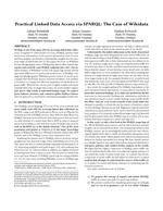 Practical Linked Data Access via SPARQL: The Case of Wikidata