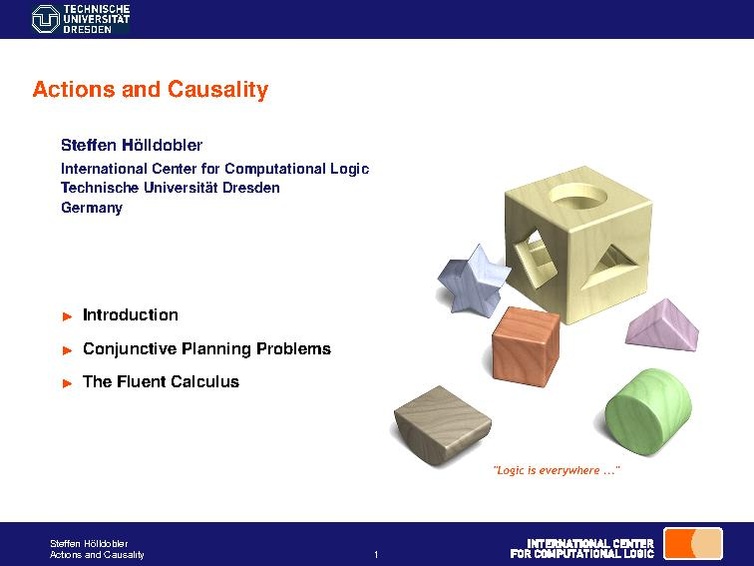 Actions and Causality